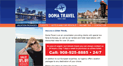 Desktop Screenshot of doma-travel.com